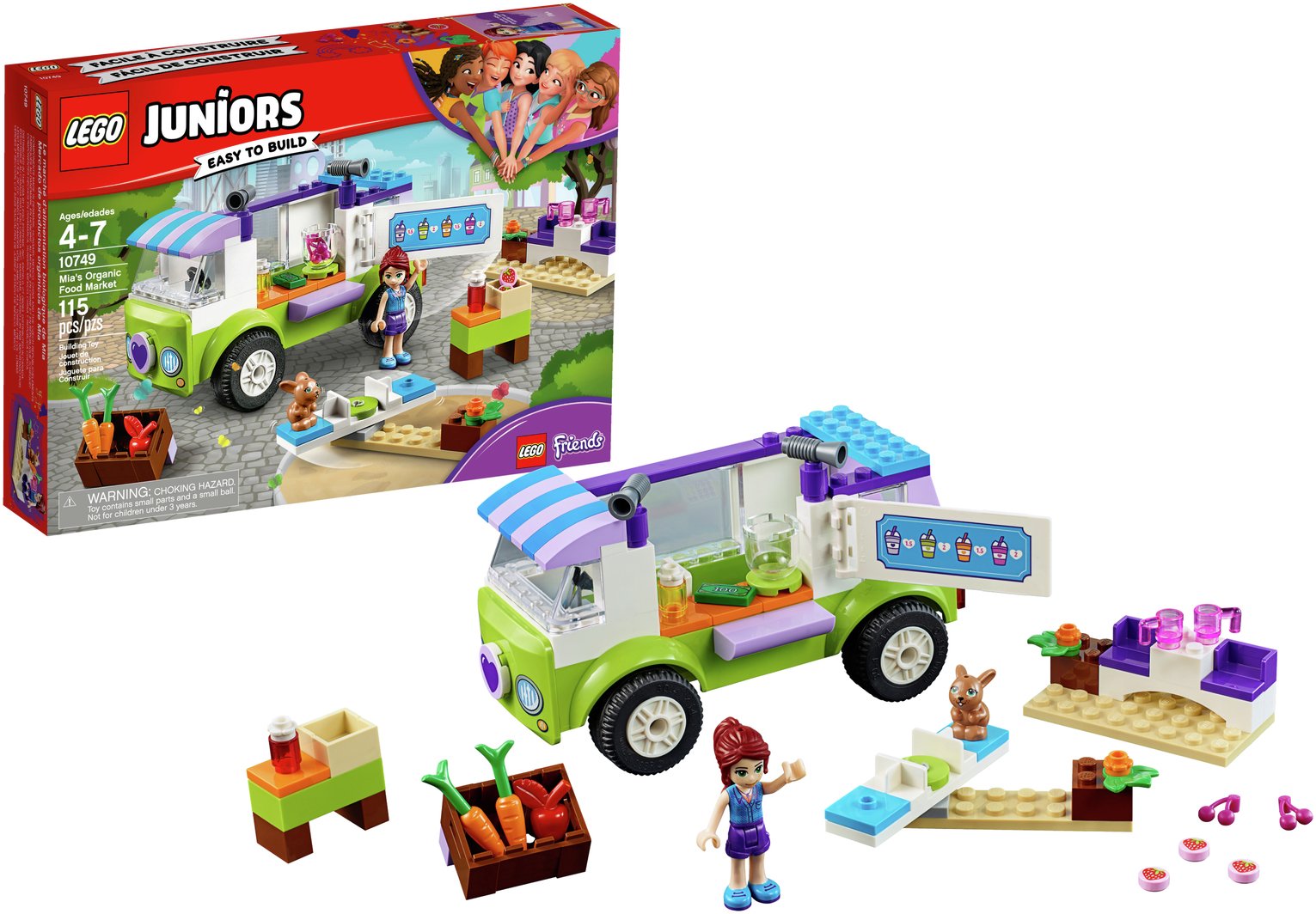 LEGO Junior Mia's Organic Food Market - 10749 Review