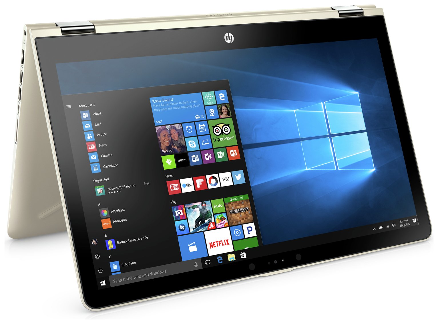 hp pavilion x360 14 2-in-1 laptop - convertible