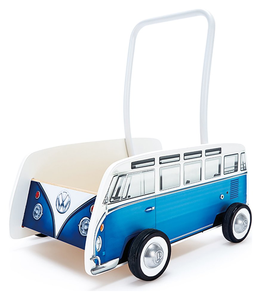 EAN 6943478018464 product image for Hape VW Camper Van Walker - Blue | upcitemdb.com