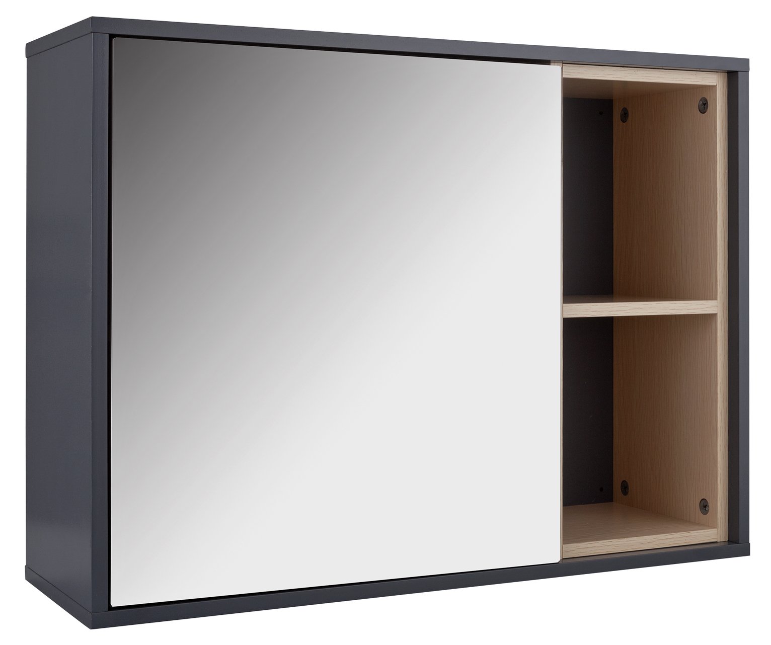 Hygena 1 Door Mirrored Wall Cabinet review