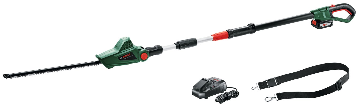 bosch electric pole hedge trimmer
