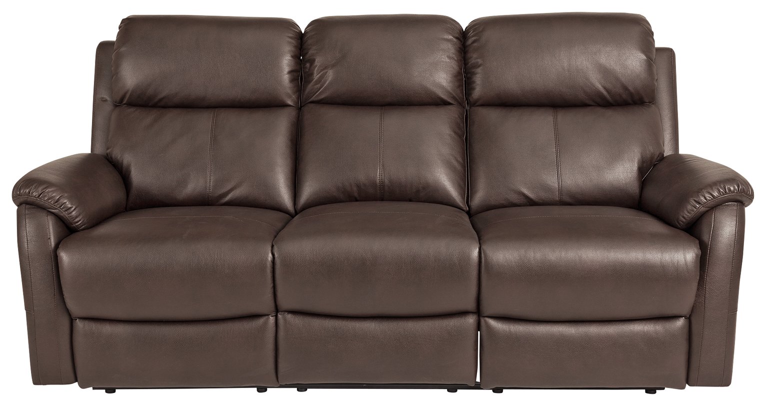 Argos Home Tyler 3 Seater Leather Eff Recliner Sofa review