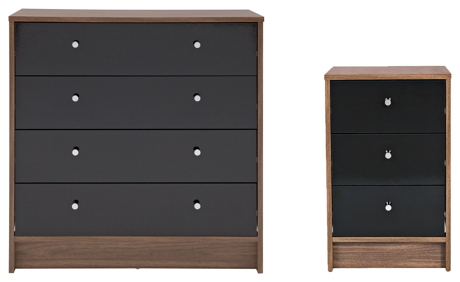 HOME Malibu Bedside & 4 Drawer Chest review