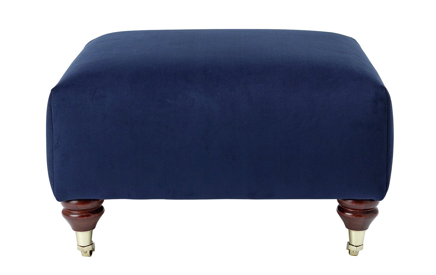 Heart of House Abberton Fabric Footstool - Navy Review