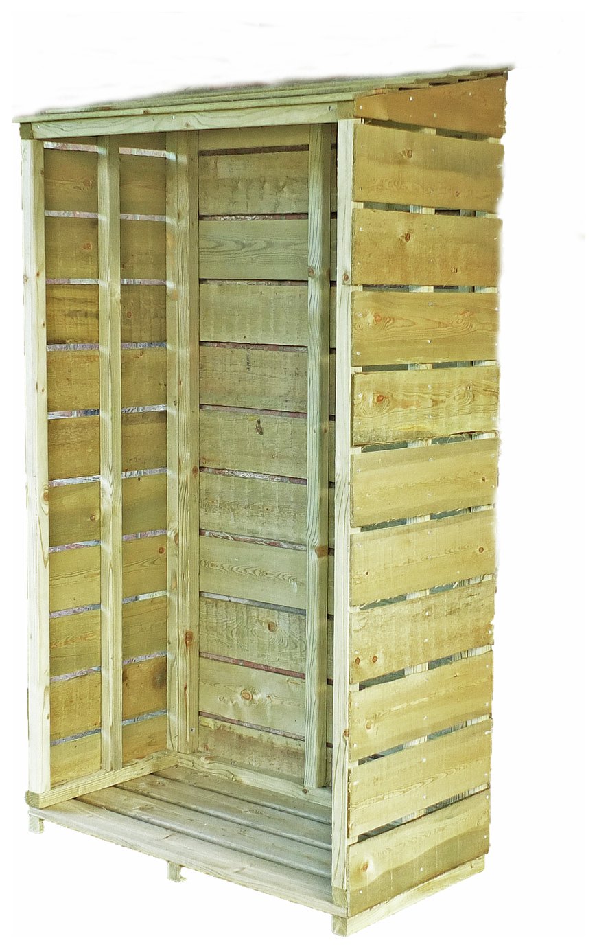 Homewood Presure Treated Tall Wall Log Store review