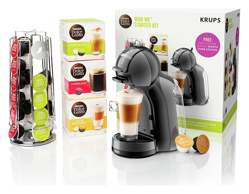 EAN 5015962011174 product image for Dolce Gusto Mini Me Coffee Machine and Pods - Black | upcitemdb.com