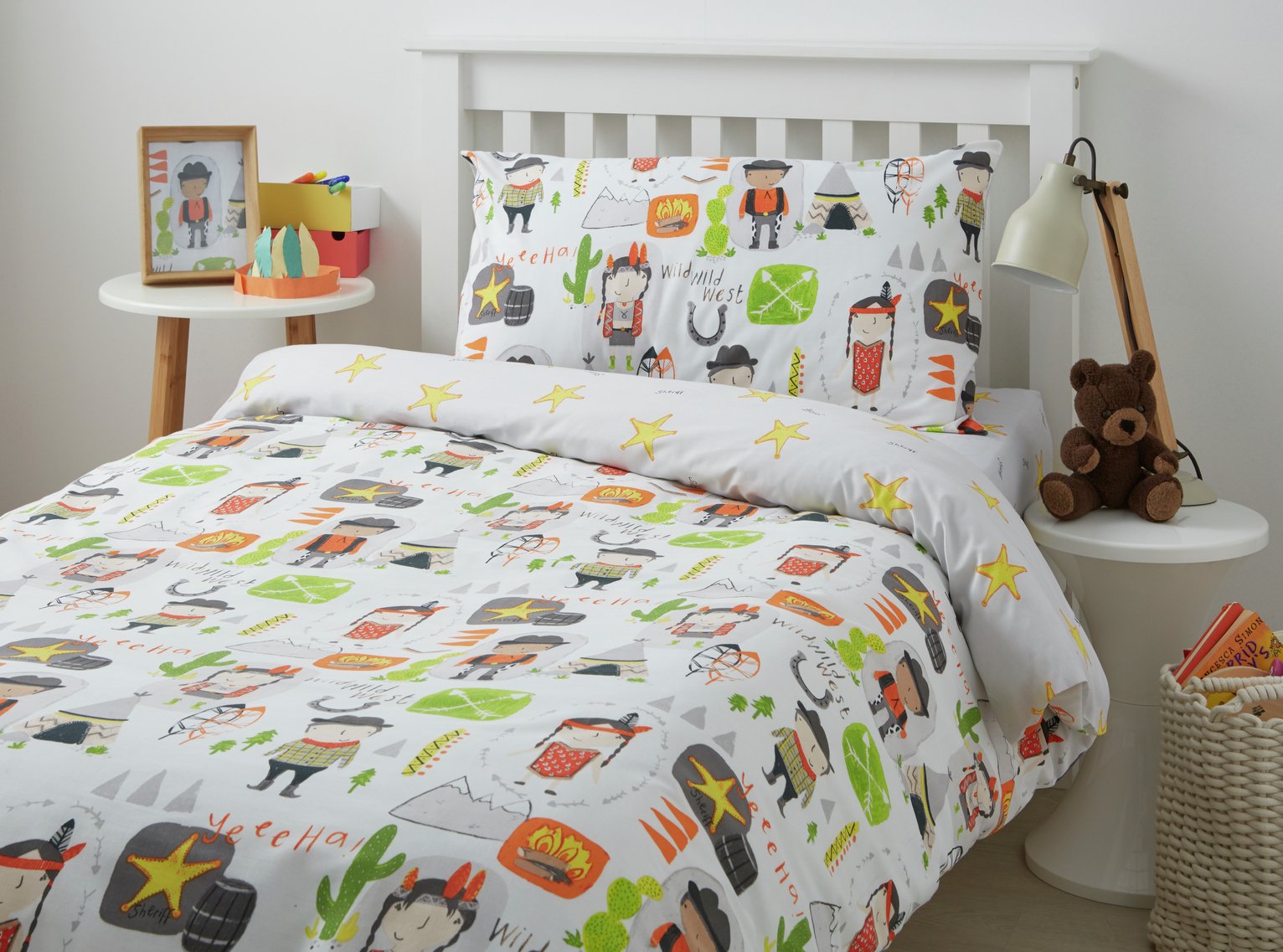 Cowboys and Indians Multicoloured Duvet Set review