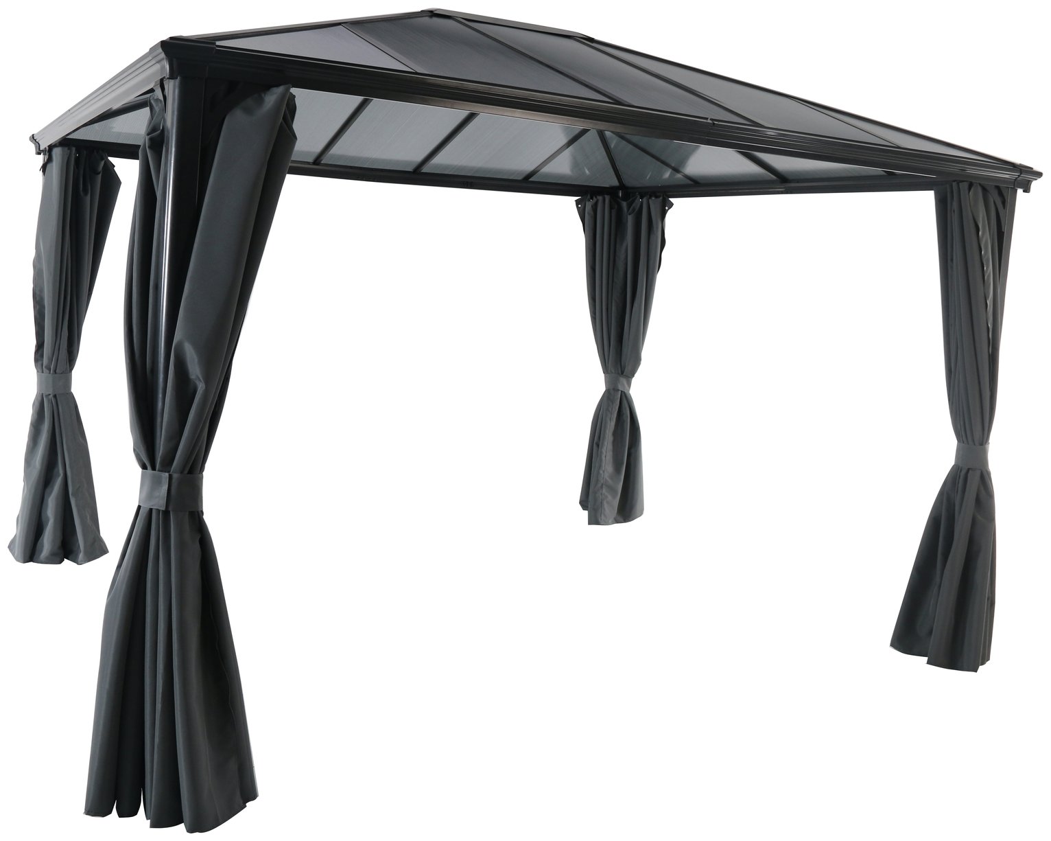 Aluminium 3 x 3.6m Gazebo with Curtains review