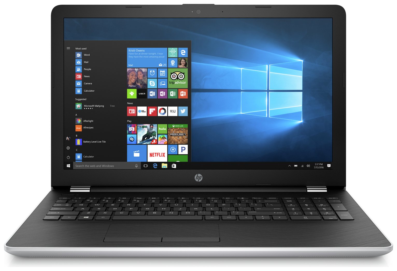 HP 15.6 Inch Intel i5 8GB 1TB Laptop review