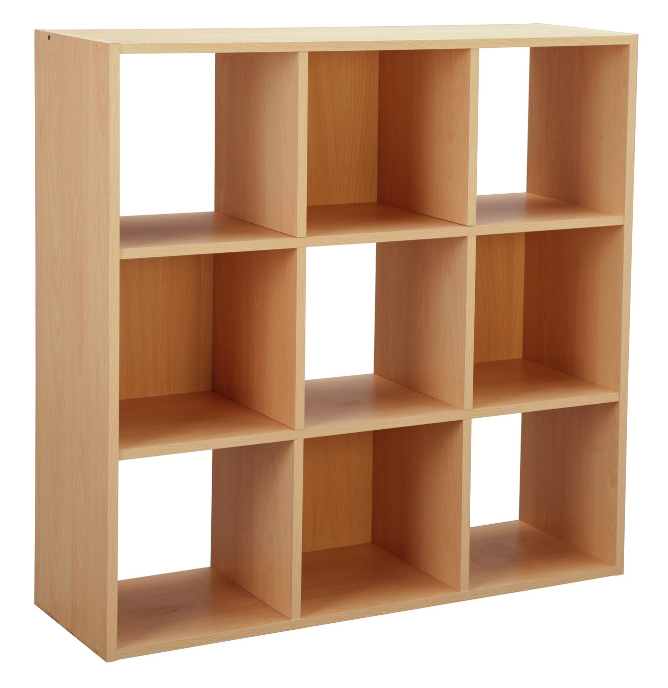 HOME Squares 9 Cube Storage Unit - Beech Effect Review