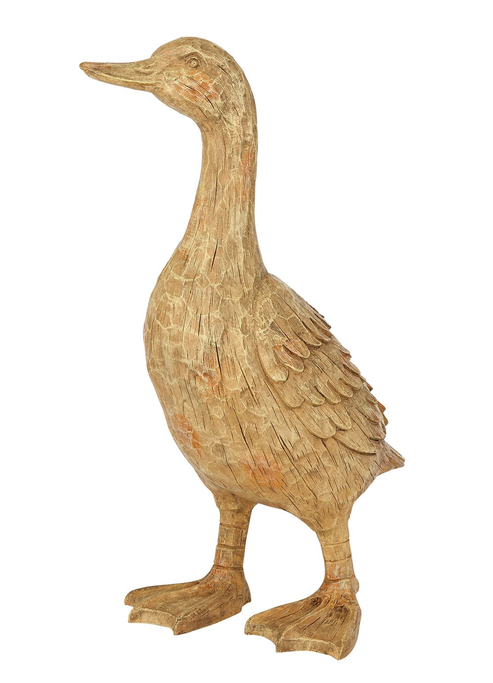 Large Carved Wooden Duck Figurine review