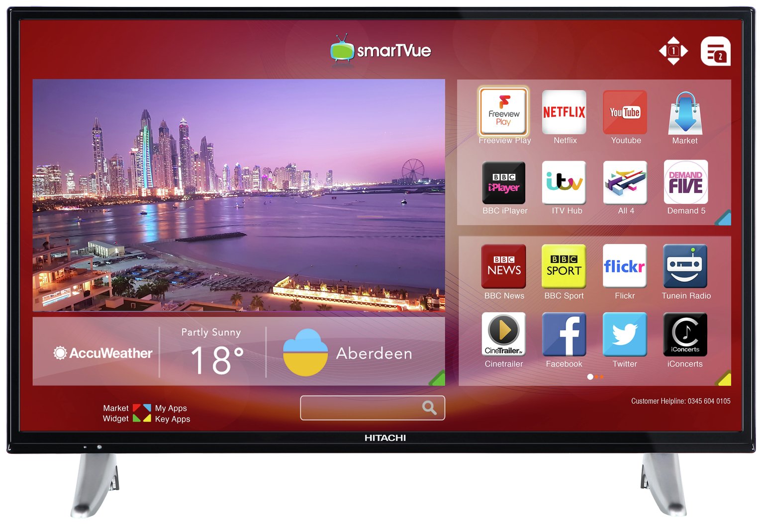 Hitachi 32 Inch HD Ready TV review