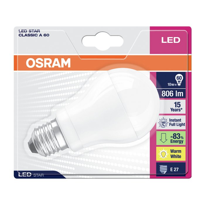 Osram 60W LED Classic ES GLS Bulb review