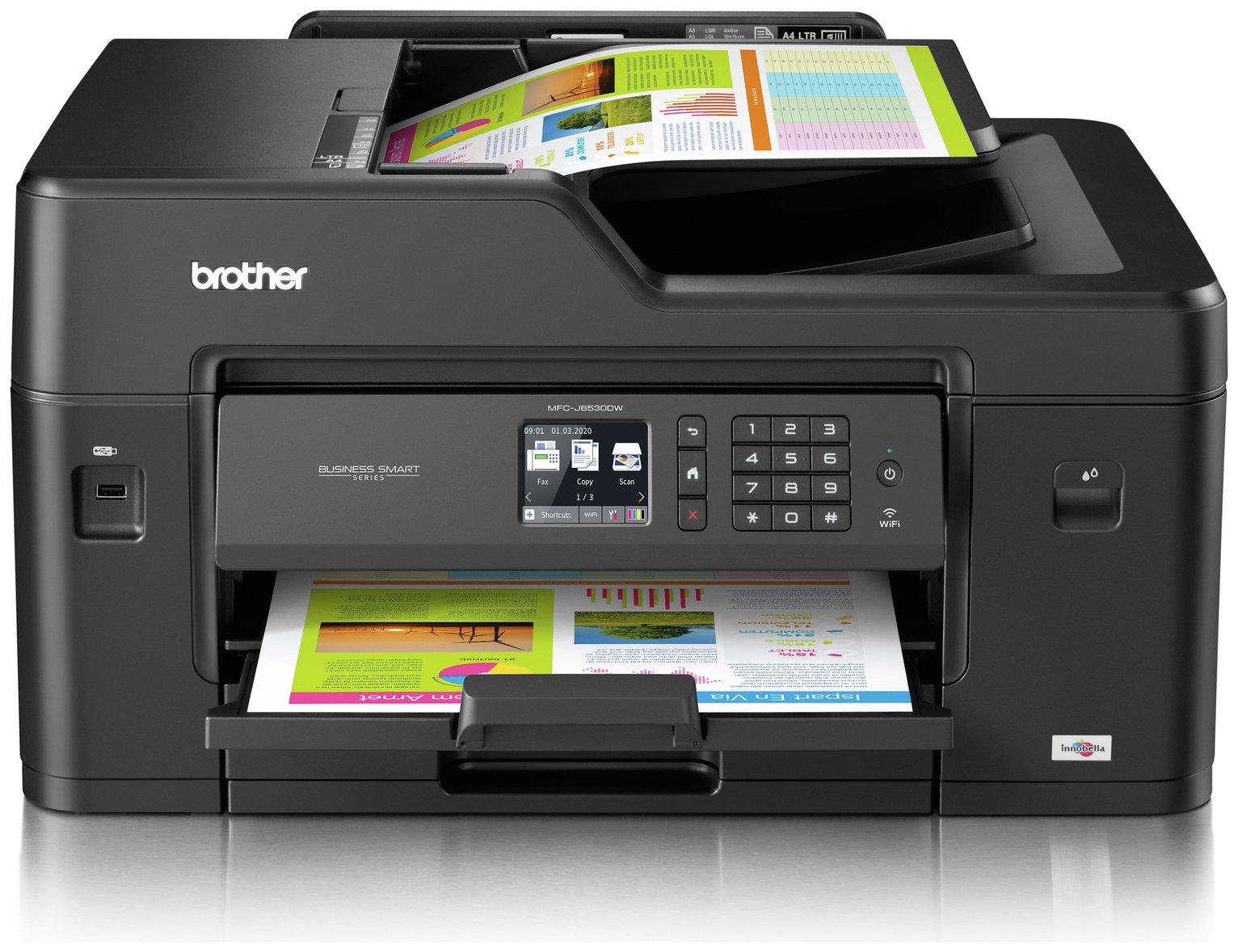 Brother MFCJ6530DW All-in-One Inkjet Printer review