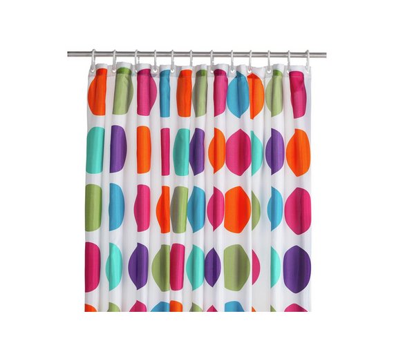 Buy ColourMatch Shower Curtain Spots at Argos.co.uk Your Online