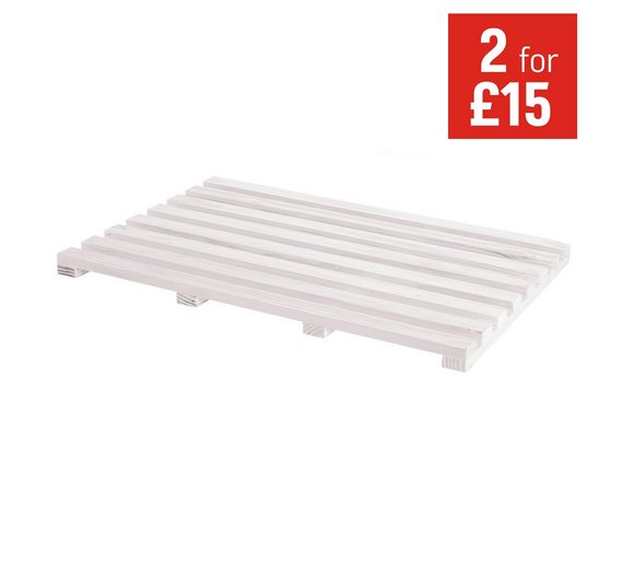 Buy HOME Pine Duckboard White at Argos.co.uk Your Online Shop for