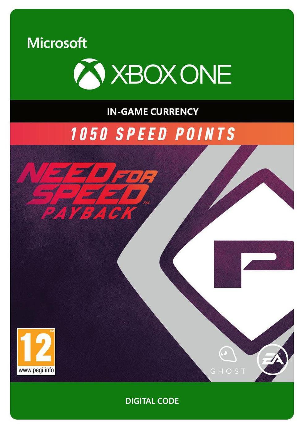 Need for Speed Payback 1050 Points Xbox One Digital Download Review