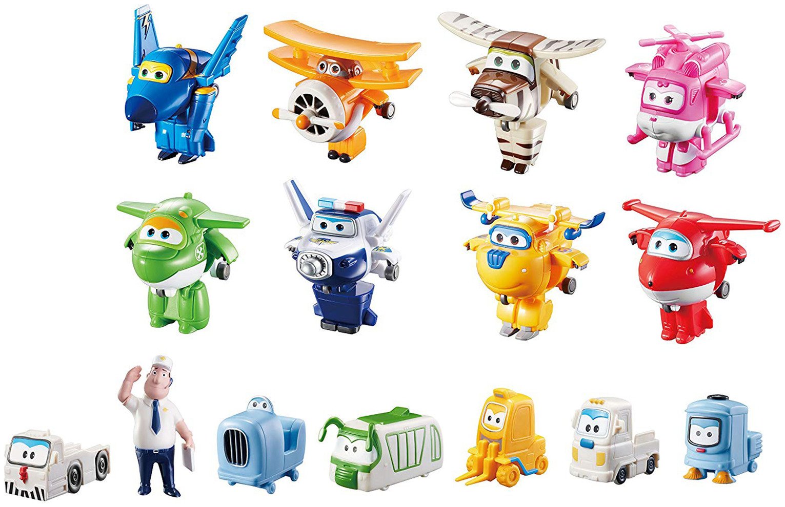 Super Wings World Airport Crew Figures review