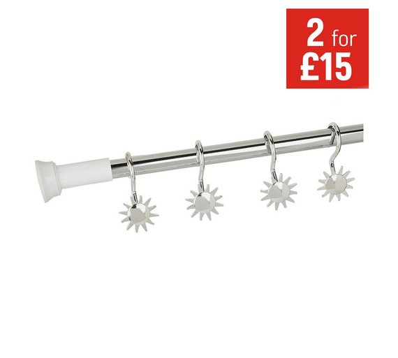 Buy HOME Shower Curtain Rail at Argos.co.uk Your Online Shop for