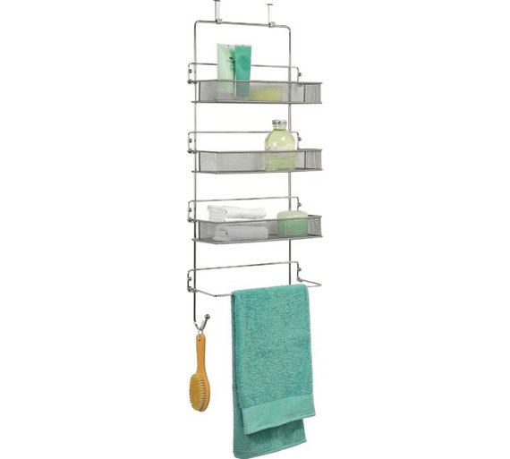 Buy HOME 3 Tier Over Door Organiser Chrome at Argos.co.uk Your