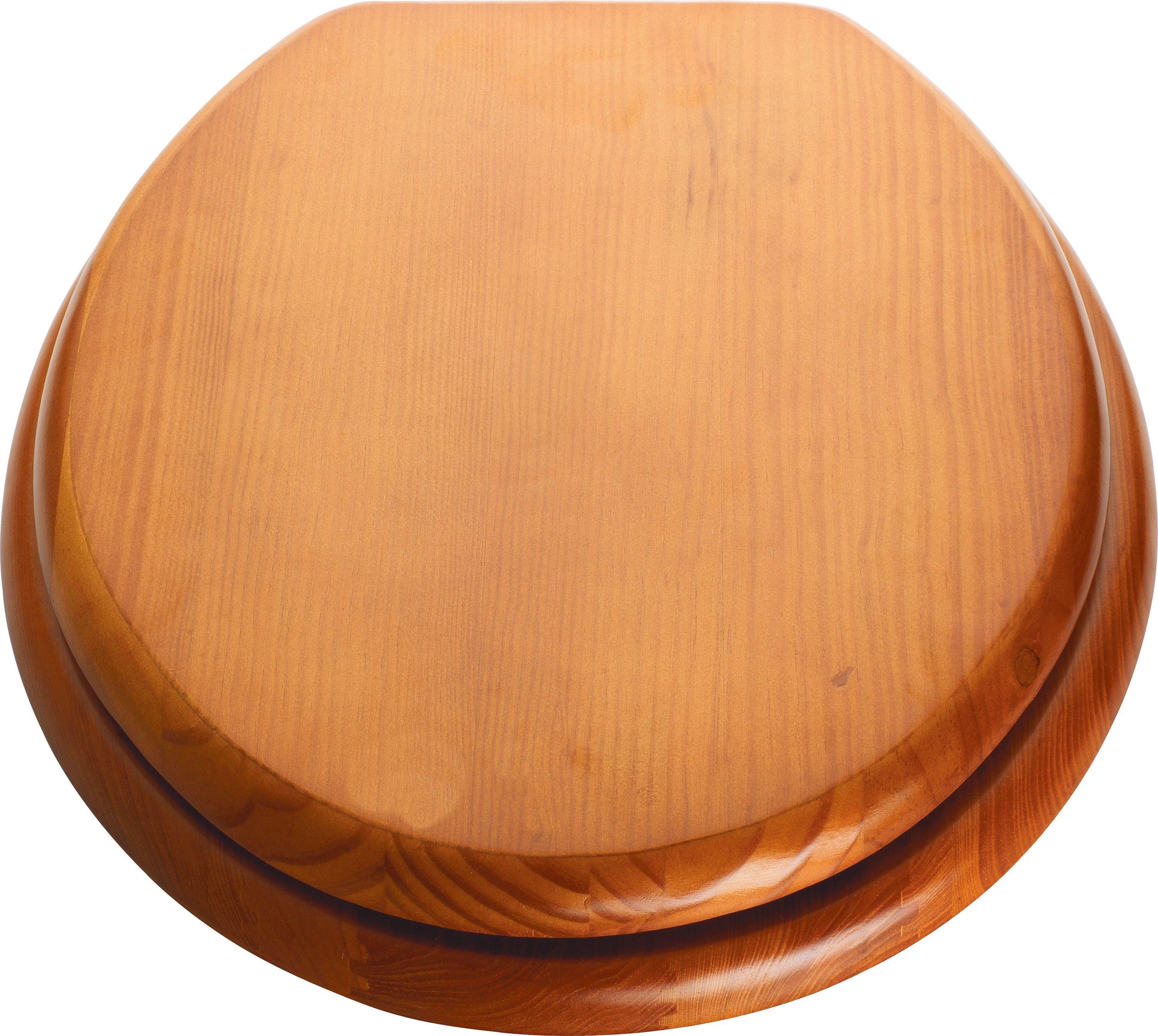 Buy HOME Moulded Wood Toilet Seat - Antique Pine at Argos.co.uk - Your