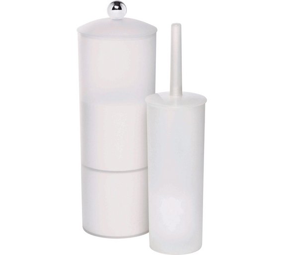 Buy Simple Value Toilet Brush and Roll Holder White at Argos.co.uk