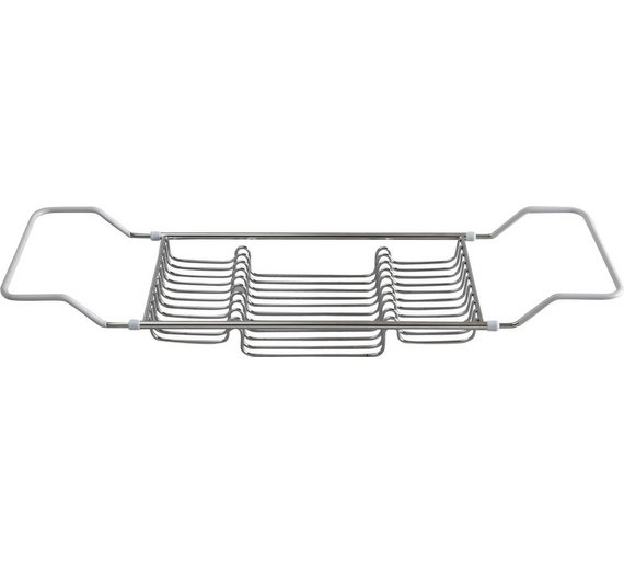 Buy HOME Over Bath Rack Chrome at Argos.co.uk Your Online Shop for