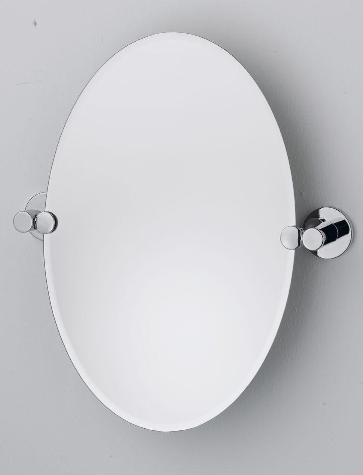 Collection Oval Tilting Bevelled Bathroom Mirror Review