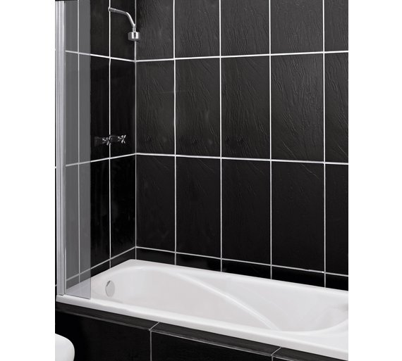 Buy HOME Half Framed Clear Shower Splashguard at Argos.co.uk Your