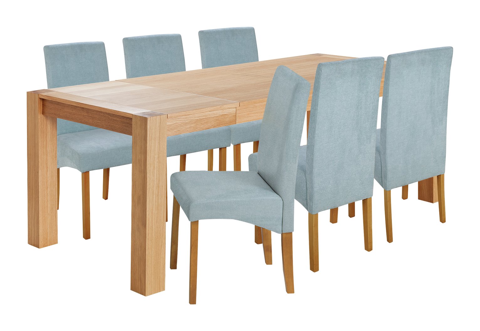 Heart of House Alston Extendable Table & 6 Chairs - Duck Egg Review