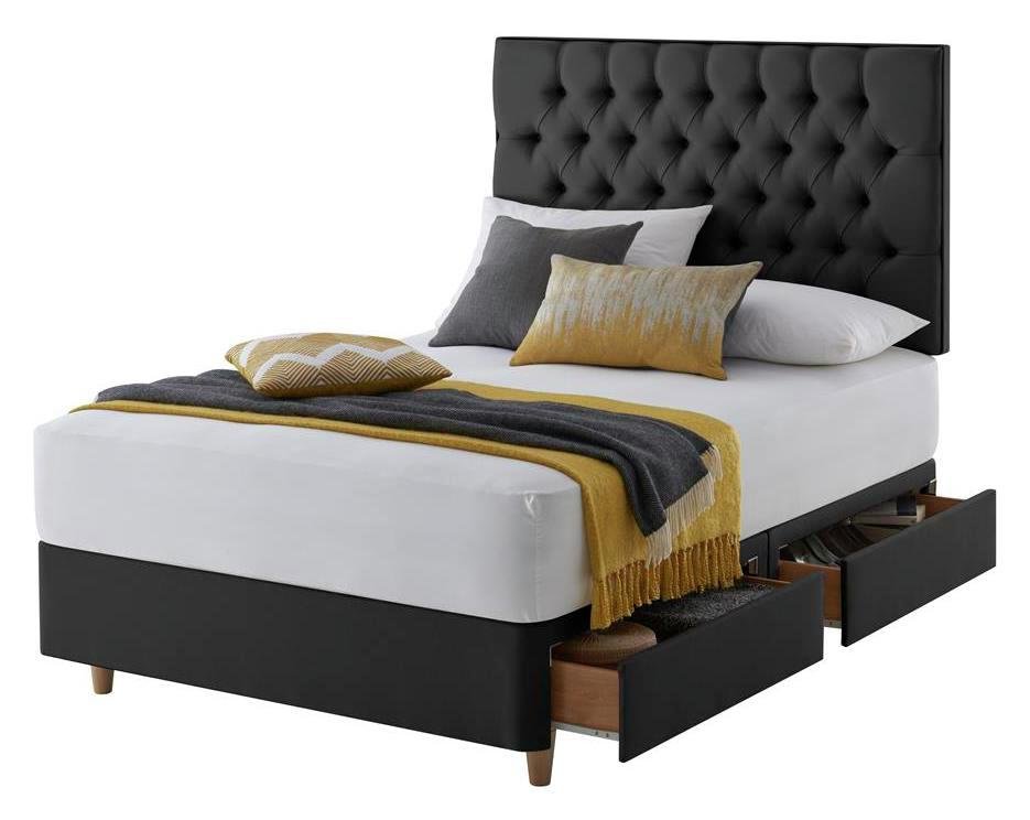 Silentnight Sassaria 4 Drw Double Divan & Headboard review