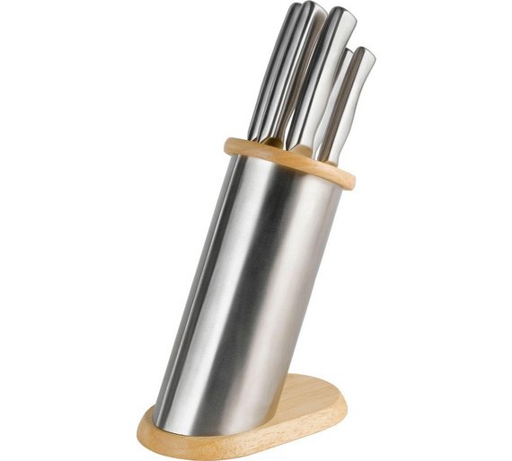 Buy HOME 5 Piece Knife Block Set at Argos.co.uk Your Online Shop for