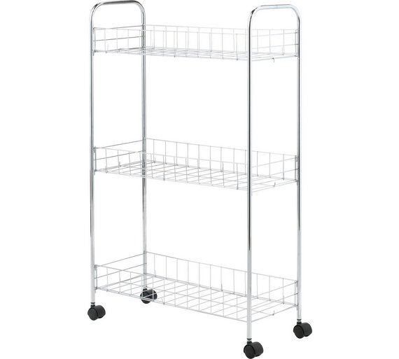 Buy HOME 3 Tier Slim Kitchen Trolley at Argos.co.uk Your Online Shop
