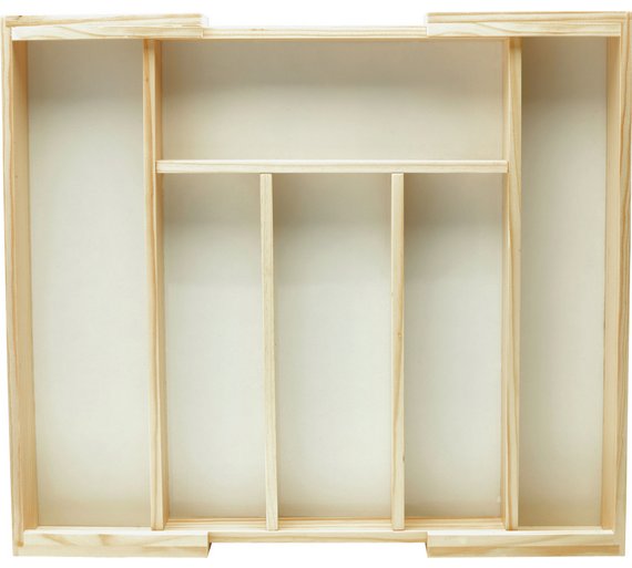 Buy HOME Wooden Expanding Cutlery Drawer at Argos.co.uk Your Online