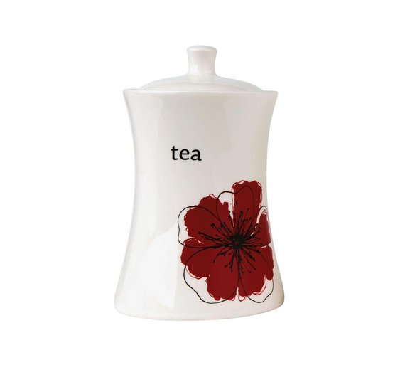 Buy HOME Scarlet Poppy Ceramic Storage Jars at Argos.co.uk Your