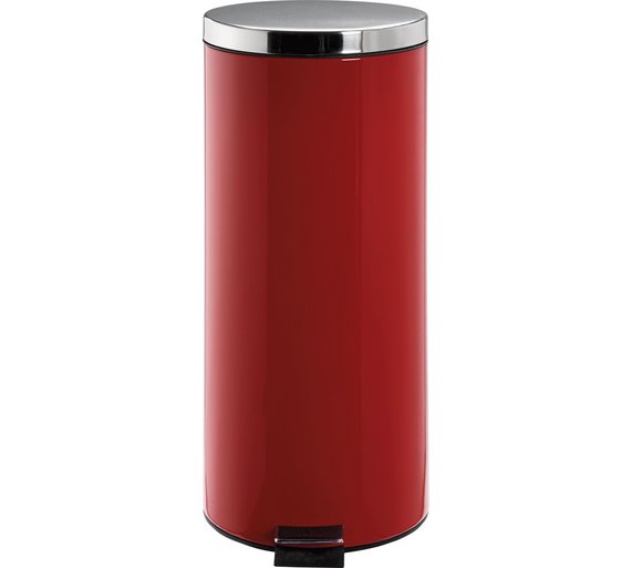 Buy HOME 30 Litre Kitchen Pedal Bin Red at Argos.co.uk Your Online
