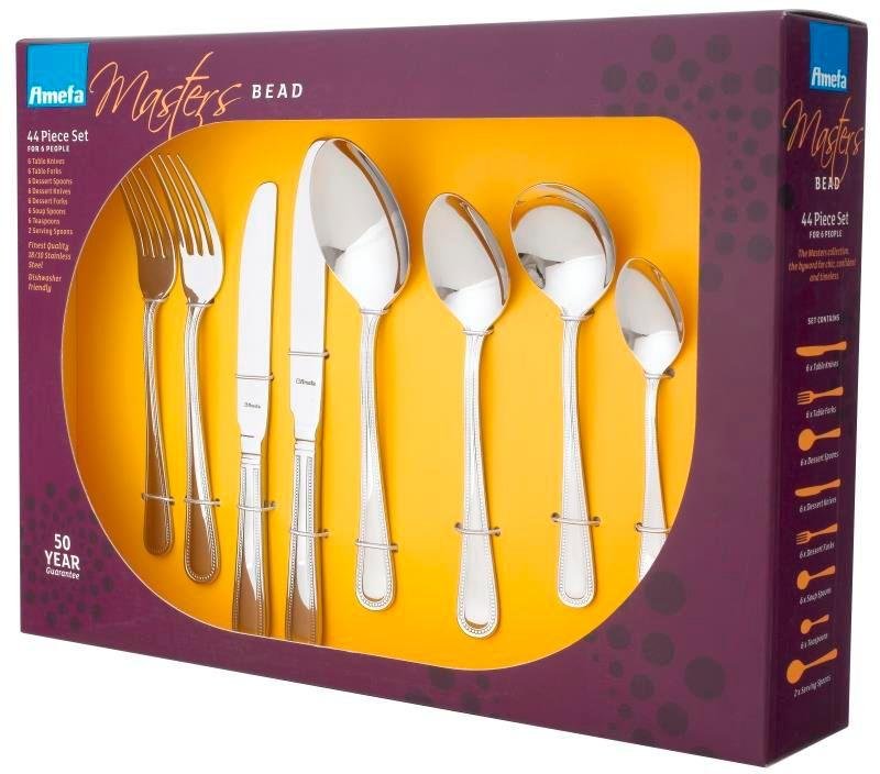 Amefa Masters Bead 44 Piece Cutlery Set. Review