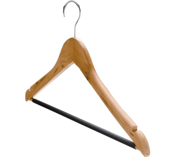 Buy HOME Set of 10 Wooden Hangers at Argos.co.uk Your Online Shop for