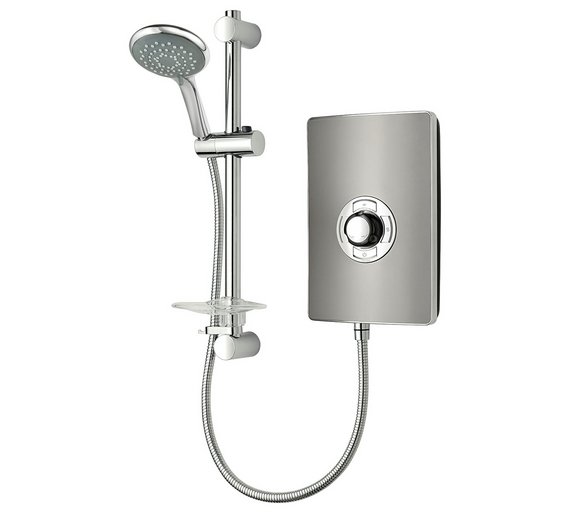 Buy Triton Collection II 9.5kW Electric Shower Gun Metal Effect at