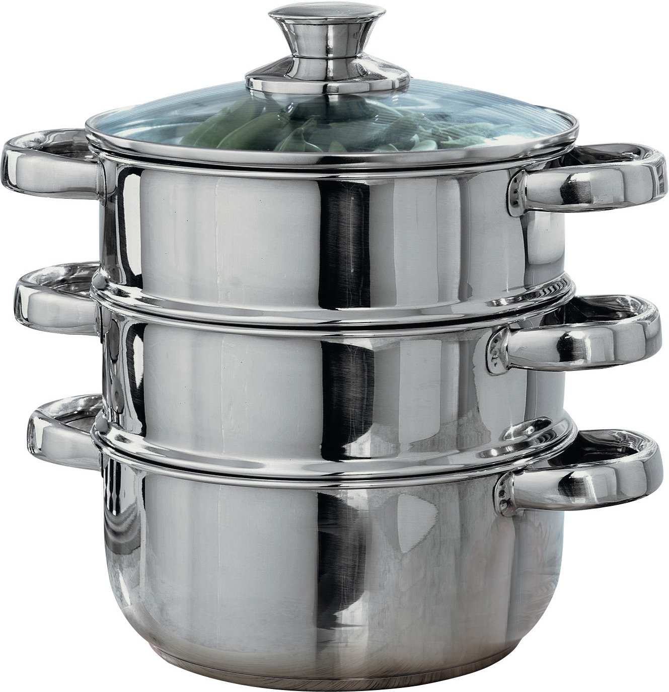 HOME - 18cm Stainless Steel 3 Tier Steamer Review