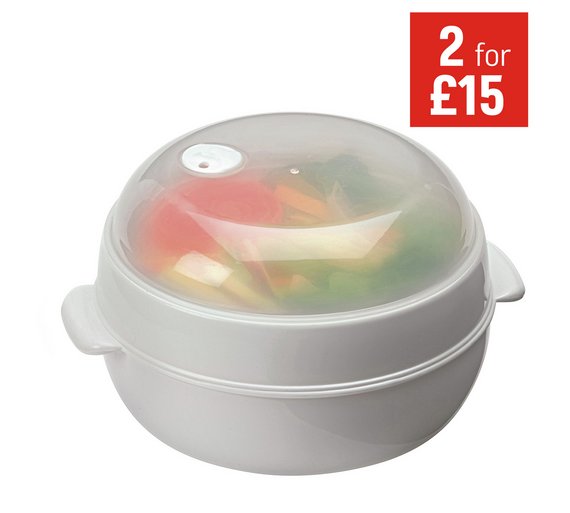 Buy HOME 2 Tier Microwave Steamer at Argos.co.uk Your Online Shop for