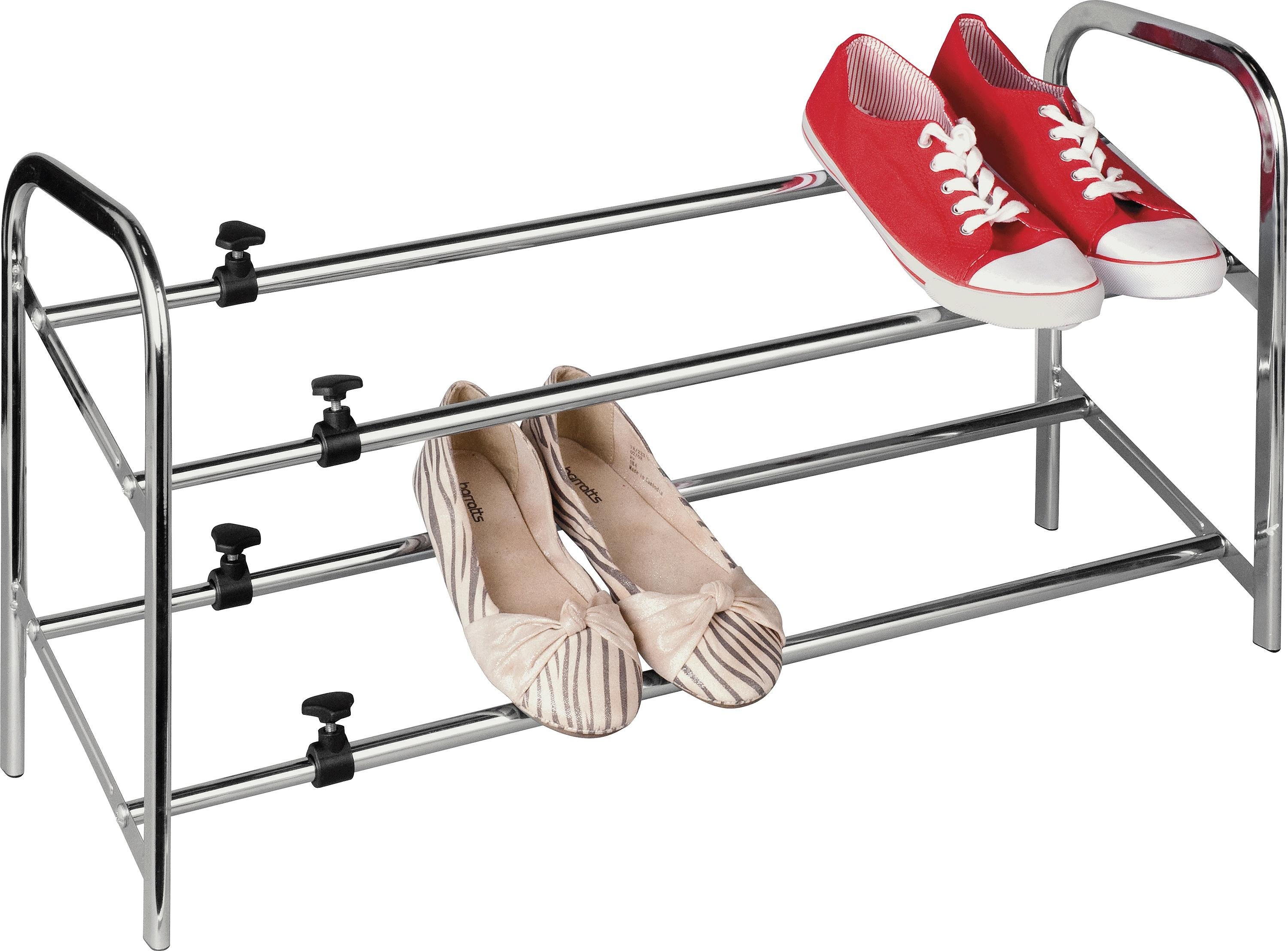 HOME 2 Shelf Extendable Shoe Storage Rack review