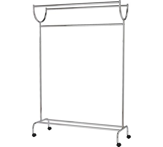 Buy HOME Chrome Plated Clothes Rail Silver at Argos.co.uk Your Online Shop for Hanging rails