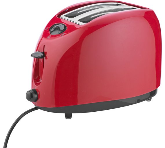 Buy ColourMatch 2 Slice Toaster Poppy Red at Argos.co.uk Your
