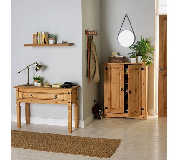 Buy Collection Puerto Rico Shoe Storage Antique Pine at Argos