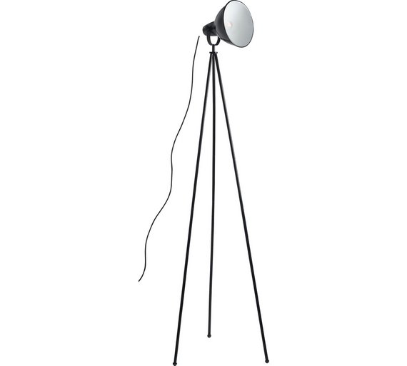 Buy Collection Soho Retro Tripod Metal Floor Lamp Black at Argos.co