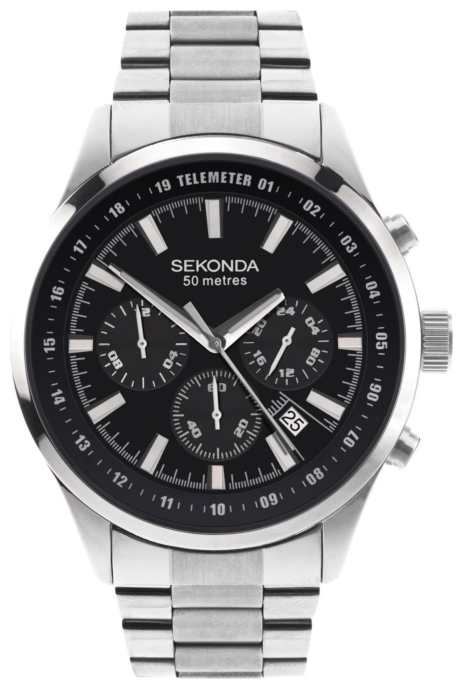 Sekonda - Mens Black Dial Chronograph - Watch Review