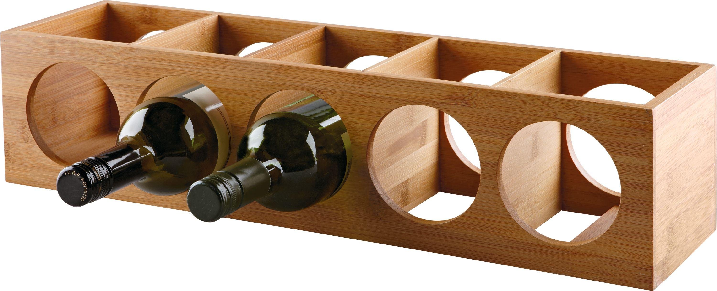 HOME - 10 Bottle Bamboo Wine Rack Review