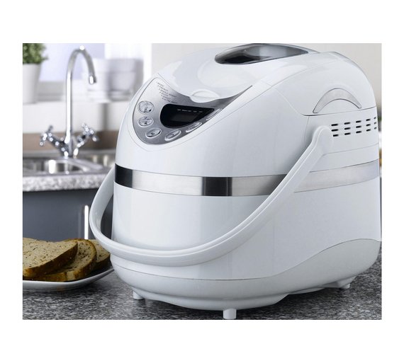 Cookworks XBM1128 Breadmaker 600W Bake Whole Range Of Different White