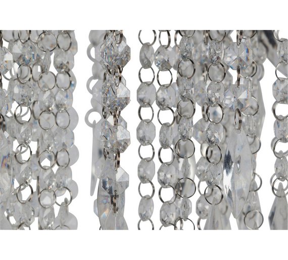 Buy Collection Kirsty Beaded Shade Clear at Argos.co.uk Your Online Shop for Lamp shades